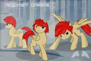 Rating: Safe Score: 0 Tags: blue_eyes cloudsdale cutie_mark e621 eightysix equid equine fan_character feathered_wings feathers female feral hair hasbro hi_res mammal mane model_sheet my_little_pony mythological_creature mythological_equine mythology pegasus quadruped red_hair rocket_grace side_view solo tail wings User: bunchy7s