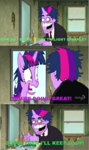 Rating: Safe Score: 0 Tags: dialogue e621 english_text equid equine family_guy female friendship_is_magic fur gary_busey grandfathered_content hair hasbro hi_res horn human lesson_zero long_hair male mammal mirror multicolored_hair my_little_pony mythological_creature mythological_equine mythology open_mouth parody purple_body purple_eyes purple_fur purple_hair short_hair solo text twilight_sparkle_(mlp) two_tone_hair unicorn unknown_artist User: bunchy7s