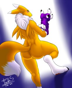 Rating: Questionable Score: 0 Tags: 2012 anthro armwear armwear_only bandai_namco big_butt biped black_sclera bridal_gauntlets bridal_gauntlets_only butt canid canine cheek_tuft chest_tuft claws clothing countershading digimon digimon_(species) digital_media_(artwork) digitigrade dipstick_tail e621 facial_markings facial_tuft feet female fluffy fluffy_tail freckles freckles_(artist) fur head_markings hindpaw leg_markings mammal markings mostly_nude multicolored_body multicolored_fur multicolored_tail paws pose purple_clothing rear_view renamon simple_background socks_(marking) solo spread_legs spreading standing tail tail_markings thick_thighs tuft two_tone_body two_tone_fur two_tone_tail white_body white_fur white_tail wide_hips yellow_body yellow_fur yellow_tail yin_yang User: bunchy7s