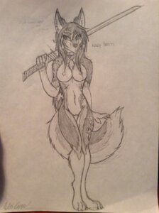 Rating: Explicit Score: 0 Tags: :o anthro breasts canid canine canis collar collar_tag dawnwalkerwolf e621 female flower fluffy fluffy_tail genitals hair heart_symbol hi_res holding_melee_weapon holding_object holding_sword holding_weapon kacey_hearts_(dawnwalkerwolf) katana long_hair mammal melee_weapon nude open_mouth plant sketch solo sword tail tattoo vulva weapon wolf User: bunchy7s Rating: Explicit Score: 0 Tags: :o anthro breasts canid canine canis collar collar_tag dawnwalkerwolf e621 female flower fluffy fluffy_tail genitals hair heart_symbol hi_res holding_melee_weapon holding_object holding_sword holding_weapon kacey_hearts_(dawnwalkerwolf) katana long_hair mammal melee_weapon nude open_mouth plant sketch solo sword tail tattoo vulva weapon wolf User: bunchy7s