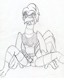 Rating: Explicit Score: 0 Tags: adventures_of_sonic_the_hedgehog anthro avian badnik beak bird chicken countramsely e621 erection galliform genitals hi_res looking_at_viewer machine male monochrome penis phasianid robot scratch scratch_(adventures_of_sonic_the_hedgehog) sega sketch solo sonic_the_hedgehog_(series) User: bunchy7s