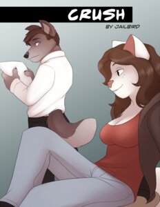 Rating: Safe Score: 0 Tags: anthro arrested_development breasts canid canine comic cover cover_art cover_page digital_media_(artwork) domestic_cat duo e621 english_text felid feline felis female freckles infatuation jailbird jamie_(jailbird) male mammal michael_(jailbird) shaded student tail teacher teacher_and_student text User: bunchy7s