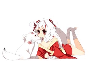 Rating: Safe Score: 0 Tags: alternate_species amaterasu_(okami) animal_humanoid asian_clothing canid canid_humanoid canine canine_humanoid canis capcom clothing clover_studio deity dog_humanoid domestic_dog duo e621 east_asian_clothing female feral hair humanoid humanoidized japanese_clothing jinichu long_hair mammal mammal_humanoid okami_(capcom) red_eyes simple_background tail white_background white_hair User: bunchy7s