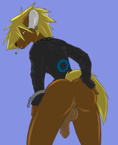 Rating: Explicit Score: 0 Tags: 2011 anthro anus backsack balls biped blonde_hair bottomless brown_body brown_fur brown_nose butt canid canine cigarette clothed clothing collar cuff_(restraint) e621 ear_piercing facial_piercing flaccid fur furgonomic_piercing furgonomics genitals guiche_piercing hair handcuffs hi_res hoodie lip_piercing looking_at_viewer looking_back male mammal metal_cuffs muzzle_piercing nose_piercing okamy penis piercing presenting restraints shackles simple_background smoking solo spiked_collar spikes spread_legs spreading tail topwear unknown_species vein wide_hipped_male wide_hips yellow_eyes User: bunchy7s