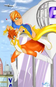 Rating: Safe Score: 0 Tags: 2012 aircraft airplane alternate_costume anthro balloon big_breasts big_butt black_nose blue_clothing boots breasts building butt cape carrying_another city cleavage clothed clothing clothing_swap cloud day duo e621 eurasian_red_squirrel eyebrows eyelashes female fluffy fluffy_tail flying footwear frist44 fur glistening glistening_body glistening_fur glistening_skin green_eyes hair hi_res high_heels human inflatable jet light little_victory looking_down makeup mammal mascara multicolored_body multicolored_fur open_mouth open_smile orange_body orange_fur orange_hair oversized_clothing pale_skin panties pink_tongue red_hair rodent scarlet_(sequential_art) sciurid sequential_art shirt shoes signature sky skyscraper slim small_waist smile snout sunlight superhero tail tan_body tan_fur teeth tight_clothing tongue topwear tree_squirrel underwear vehicle vicky_(little_victory) vicky_powers victory_girl white_clothing yellow_clothing User: bunchy7s