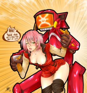 Rating: Explicit Score: 0 Tags: 2d 2d_(artwork) biker_clothes blush bottomless breasts canti cleavage doggy_style down_blouse dress english_text female flcl from_behind gloves green_eyes hand_holding hard_translated haruko_haruhara holding_hands lips machine male male/female monster nipple_slip nipples no_bra open_clothes open_mouth open_shirt pink_hair robot rule34 screen_face sex shirt short_hair speech_bubble straight text translated undressing unzipped uponthoufaircat wrist_grab zipper User: bunchy7s