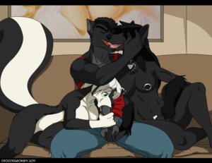 Rating: Explicit Score: 0 Tags: anthro ball_fondling balls big_penis black_bars canid canine canis collar crocdragon89 e621 erection fellatio female fenris_williams fondling fur genitals group group_sex heart_symbol letterbox male male/female mammal mephitid oral oral_penetration penetration penile penis sex skunk tail teamwork threesome trio wolf User: bunchy7s