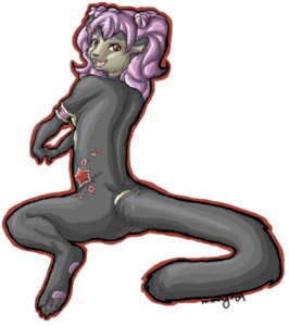 Rating: Safe Score: 0 Tags: anthro e621 female gulonine low_res mammal mustelid musteline nude simple_background solo ta-ek tail tayra white_background User: bunchy7s