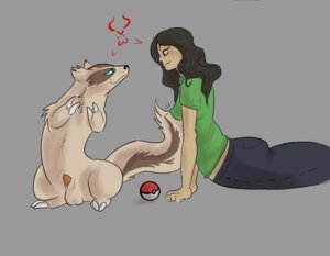 Rating: Explicit Score: 0 Tags: balls beige_fur beige_skin black_hair black_nose breasts brown_eyes brown_fur claws closed_mouth clothes color cyan_eyes erect_nipples eye_contact female fur furry_ears furry_tail grey_background hair human interspecies larvitar_(artist) linoone long_hair looking_at_another male nintendo nipples nude open_eyes pants penis poke_ball pokemon rule34 shirt size_difference standing tail testicles User: bunchy7s