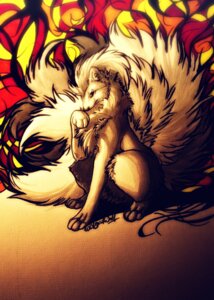 Rating: Safe Score: 0 Tags: ambiguous_gender canid canine e621 feral generation_1_pokemon hi_res mammal multi_tail ninetales nintendo pokemon pokemon_(species) solo tail unknown_artist User: bunchy7s