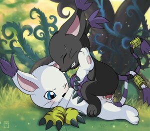 Rating: Explicit Score: 0 Tags: absurd_res anthro bandai_namco blackgatomon blush bodily_fluids conditional_dnp cum cum_in_vagina cum_inside digimon digimon_(species) duo e621 ear_tuft felid female fur gatomon genital_fluids hi_res lying male male/female mammal one_eye_closed sex tail tricksta tuft white_body white_fur User: bunchy7s