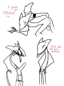 Rating: Explicit Score: 0 Tags: anthro anus balls big_penis blush chains condom condom_in_mouth english_text ensea erection furry gore guro male male_only monochrome open_mouth penis raised_tail red_(rq) ruby_quest rule34 sharp_teeth tail text tied_hands white_background User: bunchy7s