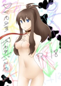 Rating: Explicit Score: 0 Tags: bad_id belt_collar blue_eyes breasts brown_hair collar covering dav female female_only hilda_(pokemon) human human_only leash long_hair looking_at_viewer nintendo nipples nude pokemon pokemon_bw ponytail puffy_nipples pussy rule34 sexual_objectification solo tied_hair uncensored User: bunchy7s
