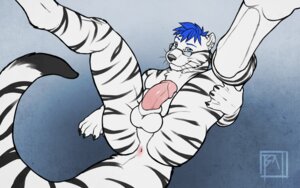 Rating: Explicit Score: 0 Tags: 16:10 2012 absurd_res animal_genitalia anthro anus backsack balls biped black_body black_fur black_nose blue_background blue_eyes blue_hair butt digitigrade e621 erection eyewear felid fluffy fluffy_tail fur genitals glasses gradient_background hair hi_res humanoid_genitalia humanoid_penis hybrid legs_up looking_at_viewer lying male mammal markings membrane_(anatomy) mustelid nekari_varra nekarivarra nude on_back otter pantherine penis perineum presenting presenting_hindquarters sheath simple_background solo spread_legs spreading tail tail_anus tiger tsaiwolf webbed_hands whiskers white_body white_fur widescreen User: bunchy7s