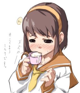 Rating: Explicit Score: 0 Tags: 4shi blush brown_hair clothed cum cum_drinking cum_in_container cup female gokkun hairband rule34 school_uniform translation_request User: bunchy7s