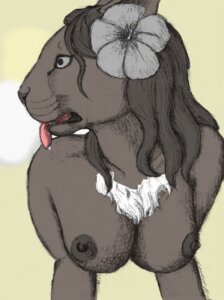 Rating: Questionable Score: 0 Tags: anthro black_nipples breasts chest_tuft e621 echoeternal felid female flower fur grey_eyes hair hibiscus jaguar mammal nipples nude outside pantherine plant solo surprised tongue tongue_out tuft unavailable_at_source water User: bunchy7s