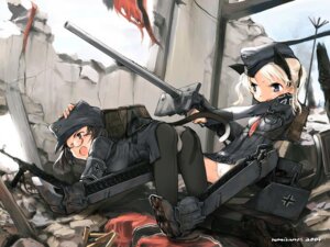 Rating: Explicit Score: 0 Tags: animal_ears cat_ears female glasses gun mecha_musume megane military mp40 panties panties_under_pantyhose pantyhose rule34 shimada_humikane tights underwear weapon world_war_2 User: bunchy7s