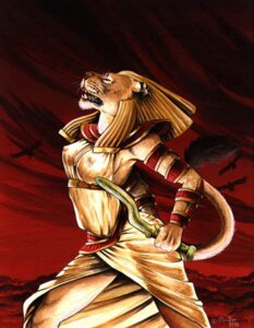 Rating: Questionable Score: 0 Tags: accessory anthro clothing deity dress e621 egyptian egyptian_clothing egyptian_headdress felid female headdress headgear headwear heather_bruton jewelry kalasiris lion low_res mammal necklace nemes_(clothing) pantherine solo tail usekh User: bunchy7s