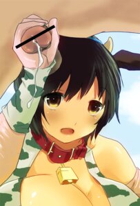 Rating: Explicit Score: 0 Tags: 1boy 1girls black_hair cow_ears cow_horns cowbell cum ejaculation female gloved_handjob gloves handjob horns idolmaster idolmaster_cinderella_girls light-skinned_female light-skinned_male light_skin male penis penis_milking pink_gloves rule34 runotpot shizuku_oikawa tagme yellow_eyes User: bunchy7s