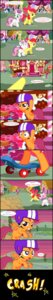 Rating: Safe Score: 0 Tags: absurd_res accessory angry apple_bloom_(mlp) armor bow_(feature) bow_accessory bow_ribbon comic crash cutie_mark_crusaders_(mlp) e621 earth_pony equid equine feathered_wings feathers female feral friendship_is_magic hair_accessory hair_bow hair_ribbon hasbro headgear helmet hi_res horn horse jananimations long_image mammal my_little_pony mythological_creature mythological_equine mythology pegasus pony ribbons scootaloo_(mlp) scooter smile sweetie_belle_(mlp) tall_image tumblr unicorn wings young User: bunchy7s