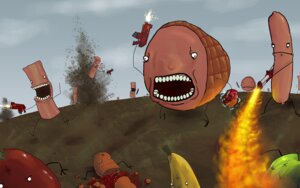 Rating: Questionable Score: 0 Tags: 16:10 ambiguous_gender animate_inanimate apple bacon banana battle bisected bolter carrot chaos e621 elemental_creature fire flamethrower flora_fauna food food_creature fruit gauntlets_(weapon) gore group gun ham hot_dog living_fruit living_watermelon meat meat_creature melon not_furry parody plant pork ranged_weapon sausage the_truth tomato unknown_artist vegetable war warhammer_(franchise) warhammer_40000 watermelon weapon what widescreen User: bunchy7s