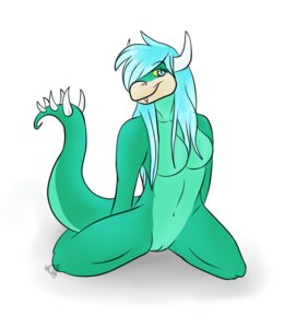 Rating: Explicit Score: 0 Tags: alternate_species anthro blue_eyes blue_hair breasts digital_media_(artwork) drakeniea_tearfall e621 fangs featureless_breasts female genitals hair horn kneeling koopa kuroryushin-kuma long_hair looking_at_viewer mario_bros navel nintendo non-mammal_breasts scalie simple_background smile smiling_at_viewer solo spiked_tail spikes spikes_(anatomy) spread_legs spreading tail teeth vulva watermark white_background yellow_sclera User: bunchy7s