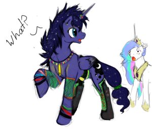 Rating: Safe Score: 0 Tags: bangle blue_hair boots clothing cutie_mark duo e621 ear_piercing english_text equid equine feathered_wings feathers female feral footwear friendship_is_magic glowstick hair hasbro hi_res horn jewelry long_hair mammal multicolored_hair my_little_pony mythological_creature mythological_equine mythology piercing princess princess_celestia_(mlp) princess_luna_(mlp) quadruped royalty shoes sibling_(lore) silfoe simple_background sister_(lore) sisters_(lore) tail text white_background winged_unicorn wings User: bunchy7s