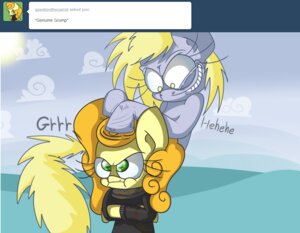 Rating: Safe Score: 0 Tags: 2012 amber_eyes annoying blonde_hair carrot_top_(mlp) cloud derpy_hooves_(mlp) duo e621 earth_pony english_text equid equine extradan female friendship_is_magic frustrated fur grassland green_eyes grey_body grey_fur hair hasbro horse jerky_hooves mammal my_little_pony noogie orange_hair outside pony red_hair sky sun tail text tumblr yellow_body yellow_fur User: bunchy7s