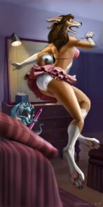 Rating: Questionable Score: 0 Tags: anthro bjpentecost bottomwear bra breasts canid canine clothing dragon duo e621 extreme_size_difference female fox fur hida holding_marker holding_object holding_writing_utensil horn jumping mammal marker membrane_(anatomy) membranous_wings micro mythological_creature mythological_scalie mythology nude panties poking prank scalie size_difference skirt surprised tail underwear wings writing_utensil yikes User: bunchy7s