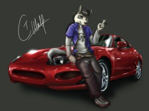 Rating: Safe Score: 0 Tags: 5_fingers anthro belt black_body black_fur black_hair black_nose blue_eyes boots bottomwear canid canine canis car clothed clothing denim denim_bottomwear denim_clothing e621 fingers footwear fully_clothed fur gesture grey_background hair hand_gesture jeans key leaning leaning_backward looking_at_viewer male mammal mitsubishi mitsubishi_fto on_hood pants plantigrade raised_finger raised_index_finger shirt shoes signature silverfox5213 simple_background solo tail tongue tongue_out topwear vehicle white_body white_fur wolf User: bunchy7s