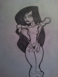 Rating: Explicit Score: 0 Tags: disney female female_only human kim_possible monochrome nipples rule34 shego solo straight_hair tagme User: bunchy7s