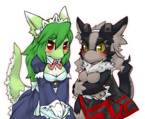 Rating: Safe Score: 0 Tags: 2011 anthro black_body black_fur blush breasts chest_tuft cleavage clothed clothing dragon dress duo e621 female fur furred_dragon furred_scalie green_body green_fur green_hair hair headdress japanese_description kame_3 kemono looking_at_viewer mythological_creature mythological_scalie mythology non-mammal_breasts red_eyes riella_(kame_3) scalie simple_background tail tuft white_background yellow_eyes User: bunchy7s Rating: Safe Score: 0 Tags: 2011 anthro black_body black_fur blush breasts chest_tuft cleavage clothed clothing dragon dress duo e621 female fur furred_dragon furred_scalie green_body green_fur green_hair hair headdress japanese_description kame_3 kemono looking_at_viewer mythological_creature mythological_scalie mythology non-mammal_breasts red_eyes riella_(kame_3) scalie simple_background tail tuft white_background yellow_eyes User: bunchy7s