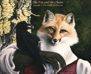 Rating: Safe Score: 0 Tags: 1995 ambiguous_gender anthro avian bird black_eyes canid canine clothing corvid corvus_(genus) crow detailed detailed_background duo e621 english_text fox gem gloves green_eyes handwear looking_at_viewer mammal oscine passerine rebecca_kemp text toony User: bunchy7s