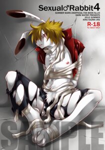 Rating: Questionable Score: 0 Tags: 2012 3_toes anthro band-aid bandage biped bound clothed clothing cover dipstick_tail e621 english_text feet foot_wraps front_view fur hair inumania king_kazma lagomorph leporid long_ears male mammal markings multicolored_tail nipples notched_ear partially_clothed rabbit short_hair sitting solo submissive submissive_male summer_wars tail tail_markings text toes torn_clothing white_body white_fur wraps User: bunchy7s Rating: Questionable Score: 0 Tags: 2012 3_toes anthro band-aid bandage biped bound clothed clothing cover dipstick_tail e621 english_text feet foot_wraps front_view fur hair inumania king_kazma lagomorph leporid long_ears male mammal markings multicolored_tail nipples notched_ear partially_clothed rabbit short_hair sitting solo submissive submissive_male summer_wars tail tail_markings text toes torn_clothing white_body white_fur wraps User: bunchy7s