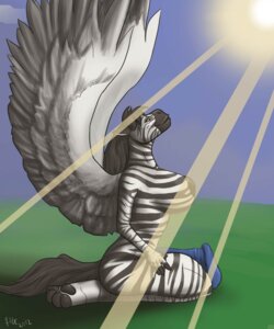 Rating: Explicit Score: 0 Tags: anthro big_breasts big_penis blue_penis breasts e621 equid equine feathered_wings feathers genitals gynomorph hi_res huge_breasts huge_penis hyper hyper_genitalia hyper_penis intersex mammal nipples penis purplepardus solo stripes sun tail vee_(veedway) wings zebra User: bunchy7s