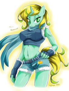 Rating: Questionable Score: 0 Tags: anthro belt blonde_hair bottomwear breasts clothing cropped_jacket denim denim_clothing e621 equid equine fan_character female fingerless_gloves gloves green_eyes green_highlights hair hand_on_hip handwear hasbro hi_res highlights_(coloring) horn mammal my_little_pony mythological_creature mythological_equine mythology nipple_outline pose scarf shorts skykain solo unicorn User: bunchy7s