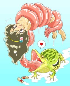 Rating: Explicit Score: 0 Tags: barefoot bi-nyo breasts female feral feral_pred frog heart long_hair melon nipples nude pukao rule34 shoes small_breasts spoken_heart tongue vore zoophilia User: bunchy7s