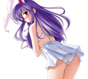 Rating: Explicit Score: 0 Tags: ass blush bra bunny_ear caidychen female highres lingerie long_hair looking_back panties purple_hair pussy pussy_juice red_eyes reisen_udongein_inaba rule34 skirt touhou underwear undressing User: bunchy7s