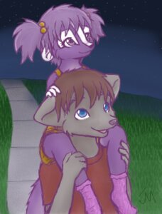 Rating: Safe Score: 0 Tags: 4_fingers anthro blue_eyes brown_hair carrying_another clothed clothing coonkun detailed_background duo e621 female fingers footwear front_view fur grass grey_body grey_fur hair leg_grab legwear low_res male mammal mephitid nanette night on_shoulders open_mouth open_smile outside path pigtails pink_clothing plant purple_body purple_eyes purple_fur shirt short_hair skunk sky smile socks star starry_sky tail toony topwear white_body white_fur young young_anthro User: bunchy7s Rating: Safe Score: 0 Tags: 4_fingers anthro blue_eyes brown_hair carrying_another clothed clothing coonkun detailed_background duo e621 female fingers footwear front_view fur grass grey_body grey_fur hair leg_grab legwear low_res male mammal mephitid nanette night on_shoulders open_mouth open_smile outside path pigtails pink_clothing plant purple_body purple_eyes purple_fur shirt short_hair skunk sky smile socks star starry_sky tail toony topwear white_body white_fur young young_anthro User: bunchy7s