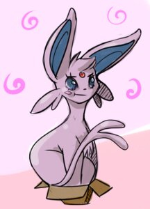 Rating: Safe Score: 0 Tags: ambiguous_gender blush box cardboard cardboard_box container e621 eeveelution espeon feral generation_2_pokemon if_it_fits_i_sits_(meme) in_box in_container meme nintendo pink_background pokemon pokemon_(species) simple_background solo unknown_artist User: bunchy7s