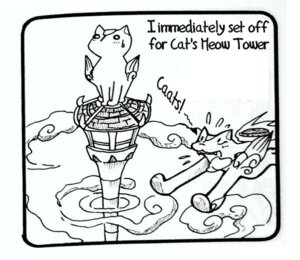 Rating: Safe Score: 0 Tags: amaterasu_(okami) ambiguous_gender black_and_white building canid canine canis capcom clover_studio comic deity domestic_cat duo e621 english_text felid feline felis feral mammal monochrome okami_(capcom) pooch's_diary simple_background text tower unknown_artist water white_background wolf User: bunchy7s