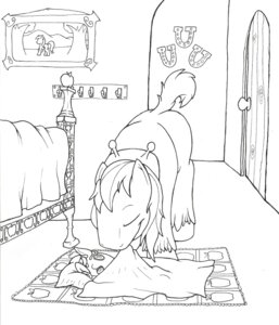Rating: Safe Score: 0 Tags: applejack_(mlp) bed bedding big_macintosh_(mlp) blanket braeburned door e621 earth_pony equid equine eyes_closed feral friendship_is_magic furniture hasbro hi_res horse line_art male mammal monochrome my_little_pony pony smartypants_(mlp) solo tail traditional_media_(artwork) User: bunchy7s