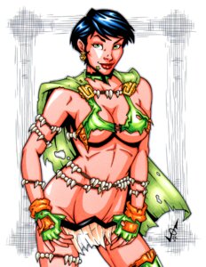 Rating: Questionable Score: 0 Tags: 1girls 2010 blue_hair dark_hair dc dc_comics female female_only garrett_blair green_eyes rule34 short_hair solo tagme tomorrow_woman User: bunchy7s