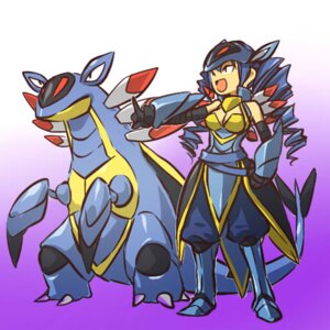 Rating: Safe Score: 0 Tags: 1:1 armaldo armor blue_hair breasts claws cleavage clothed clothing cosplay drill_curls duo e621 female feral fossil_pokemon generation_3_pokemon gesture hair hand_gesture hitec human mammal nintendo nude open_mouth outstretched_arm pokemon pokemon_(species) raised_finger raised_index_finger tail tan_body tan_skin toony User: bunchy7s