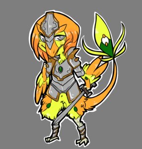 Rating: Safe Score: 0 Tags: alpha_channel anthro armor avian bird booou chibi e621 kaven knight male melee_weapon nevrean plate_armor smile smirk solo sword warrior weapon User: bunchy7s