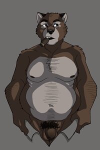 Rating: Explicit Score: 0 Tags: anthro balls biped bottomwear bottomwear_down brown_body brown_fur brown_hair canid canine canis cigar clothed clothing digital_media_(artwork) e621 emilio_vasquez flaccid foreskin fur genitals hair humanoid_genitalia humanoid_penis jailbird male mammal nipples overweight overweight_anthro overweight_male pants pants_down partially_clothed penis pubes shaded simple_background smoking solo wolf User: bunchy7s