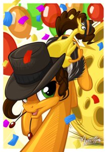 Rating: Safe Score: 0 Tags: 2014 balloon black_poncho boneless_(mlp) bowler_hat brown_hair brown_mane brown_tail cheese cheese_sandwich_(mlp) cheese_wheel clothing colored confetti curled_tail curly_mane cutie_mark dairy_products digital_drawing_(artwork) digital_media_(artwork) e621 earth_pony english_description equid equine feral food friendship_is_magic full-length_portrait fur green_eyes hair hasbro hat headgear headwear hi_res horse inflatable light lighting looking_at_viewer male male_feral mammal mane my_little_pony mysticalpha orange_body orange_fur poncho pony portrait rubber_chicken shaded short_mane solo tail User: bunchy7s