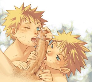 Rating: Explicit Score: 0 Tags: artist_request balls erection gay licking male male_only naruto naruto_(series) penis precum rule34 tagme threesome tongue uzumaki_naruto yaoi User: bunchy7s