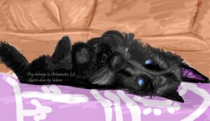 Rating: Safe Score: 0 Tags: ambiguous_gender blue_eyes canid canine canis detailed detailed_background distracting_watermark domestic_dog e621 feral gdane hunting_dog looking_at_viewer lying mammal on_side realistic scottish_terrier solo terrier terry_(avivanator) watermark User: bunchy7s