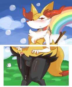 Rating: Explicit Score: 0 Tags: 4_fingers 5_fingers anthro balls biped blush bodily_fluids braixen canid canine cloud cum cum_on_leg cum_on_penis cum_string detailed_background digital_media_(artwork) e621 electronics erection eyelashes fingers foreskin frown fur game_background game_console generation_6_pokemon genital_fluids genitals glans glistening grasp grass half-closed_eyes humanoid_genitalia humanoid_penis inner_ear_fluff lightsource looking_away male mammal narrowed_eyes nintendo nintendo_3ds nintendo_ds_family nude outside penis plant pokemon pokemon_(species) pokemon_amie presenting rainbow rainbow_arch retracted_foreskin shadow sky solo standing stick tuft wood User: bunchy7s
